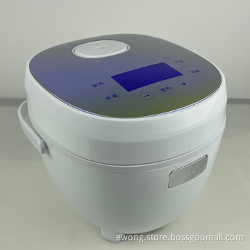 2L Pink mini rice cooker with steamer